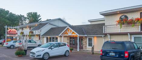 Façade de l’hébergement