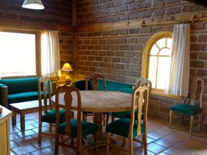 Cabin, 3 Bedrooms, Fireplace (Luna Platino ) | Dining - Bosque La Luna (Mazamitla)