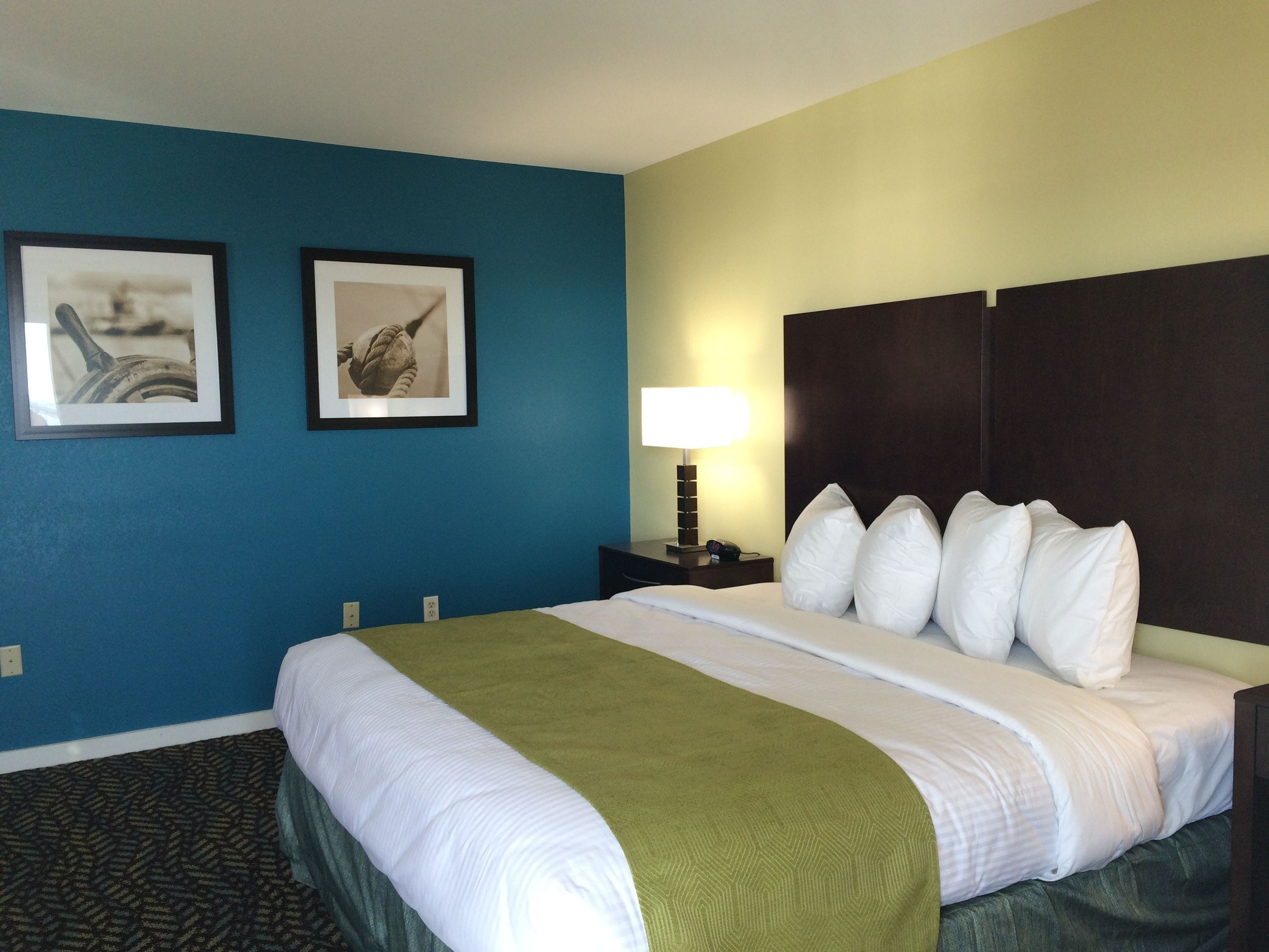 premium room, 1 king bed, bay view | premium bedding, desk, blackout curtains, iron/ironing board