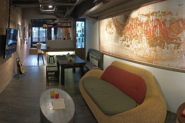 Lobby sitting area