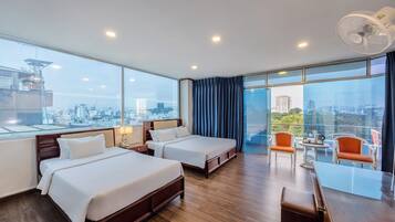 Minibar, in-room safe, desk, blackout drapes