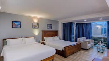 Minibar, in-room safe, desk, blackout drapes