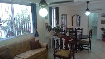 Comfort Apartment, 1 Bedroom, Accessible, Smoking | Individually decorated, desk, laptop workspace, soundproofing