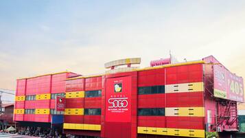 Fassade der Unterkunft