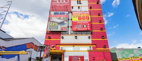 Fassade der Unterkunft