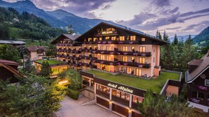 Front of property - evening/night - Hotel Alpina (Bad Hofgastein)
