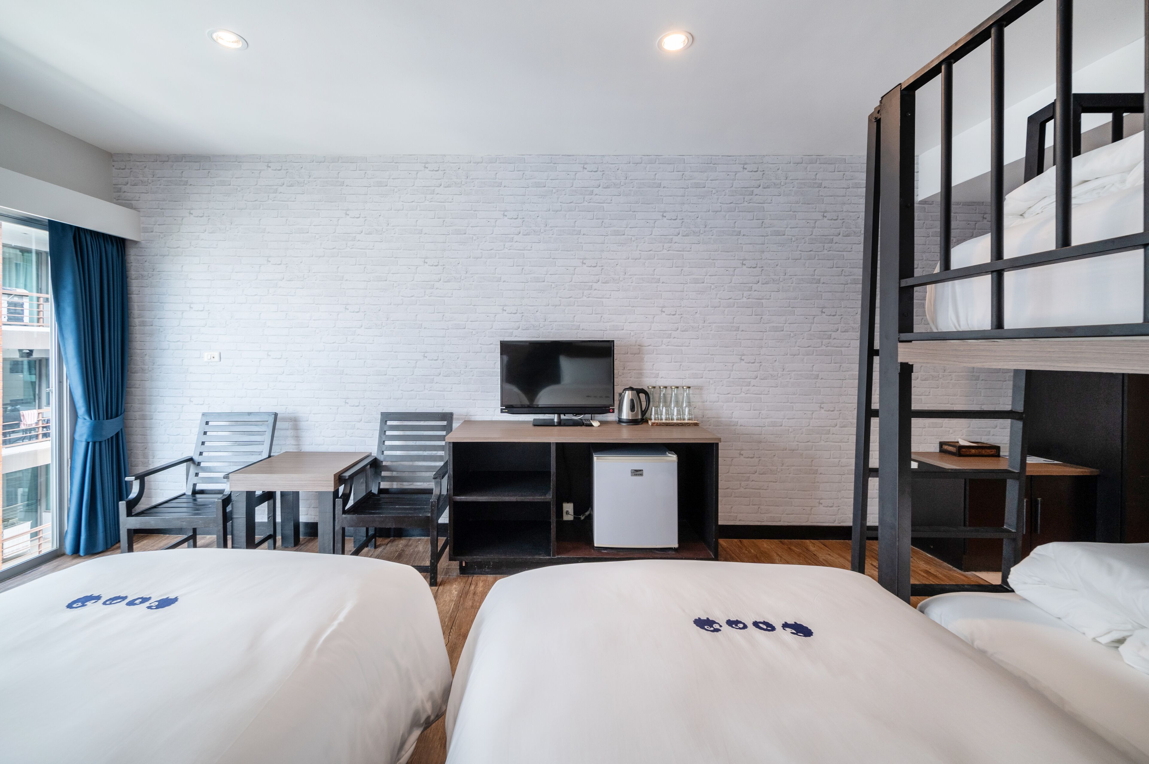 family quadruple room | in-room safe, desk, blackout curtains, free wifi