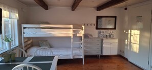 Family Room, Shared Bathroom