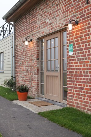 Inngangur gististaðar