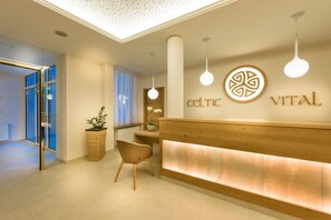 Sauna, steam room, hot springs, body treatments, mud baths, aromatherapy