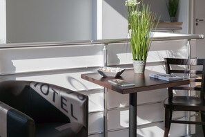 Sala de estar en el lobby