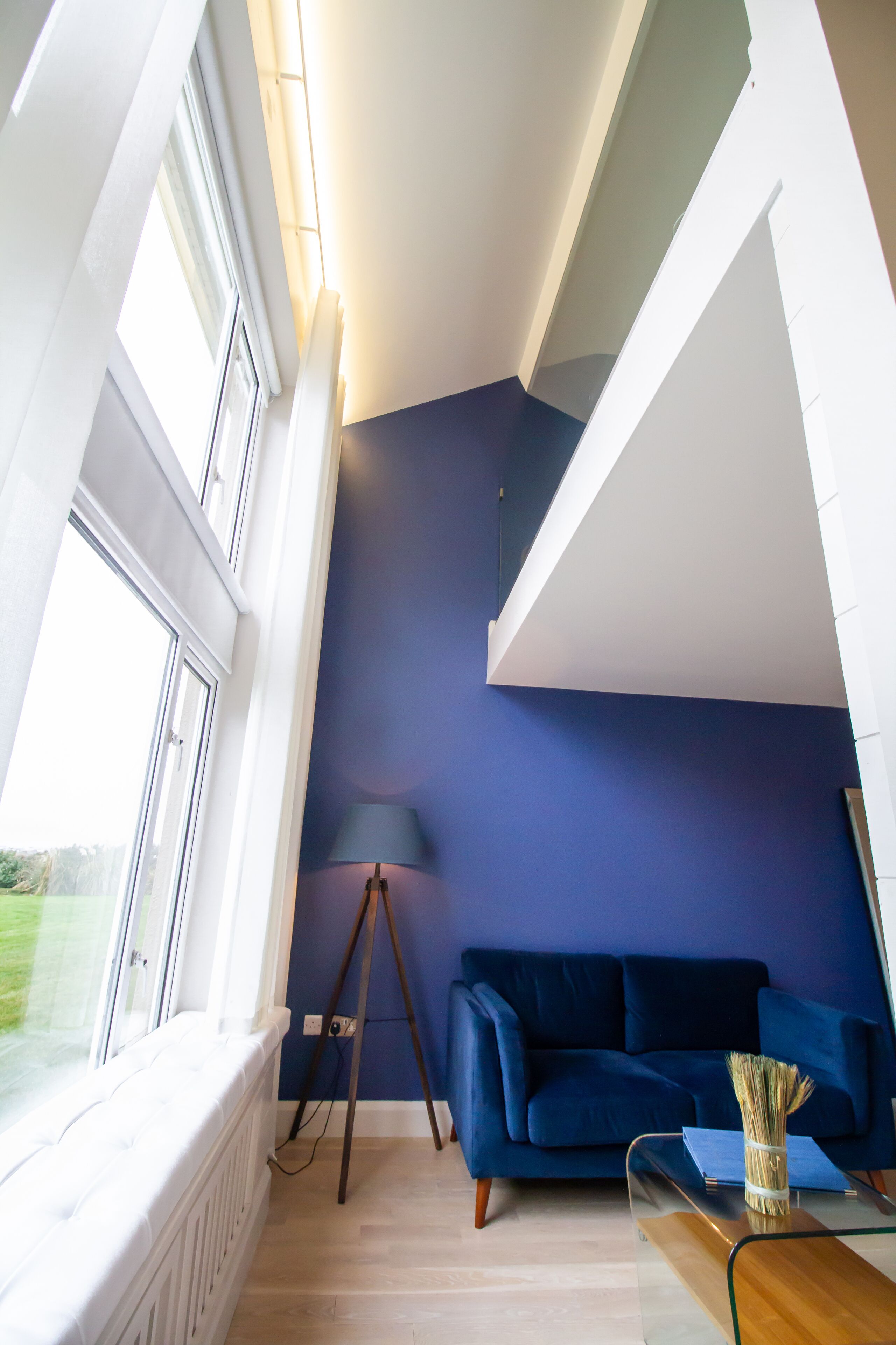 luxury duplex, 1 king bed, bathtub, ocean view | 2 bedrooms, premium bedding, in-room safe, desk