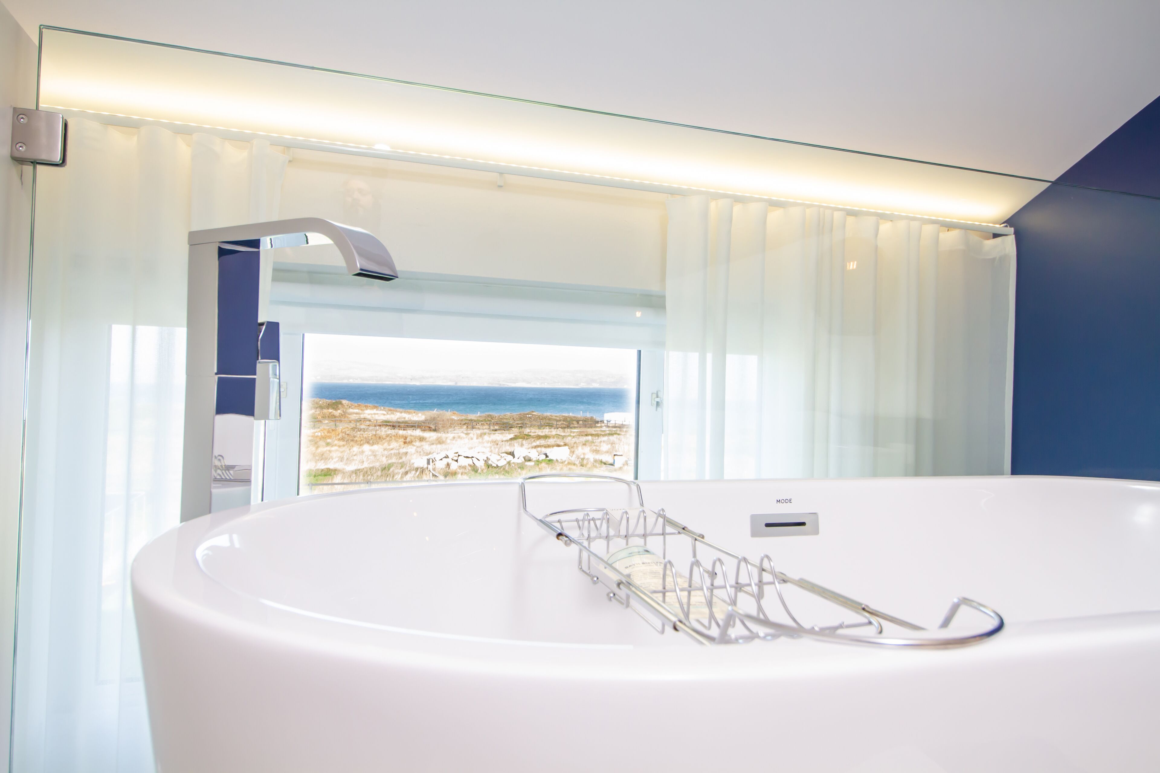 luxury duplex, 1 king bed, bathtub, ocean view | view from room