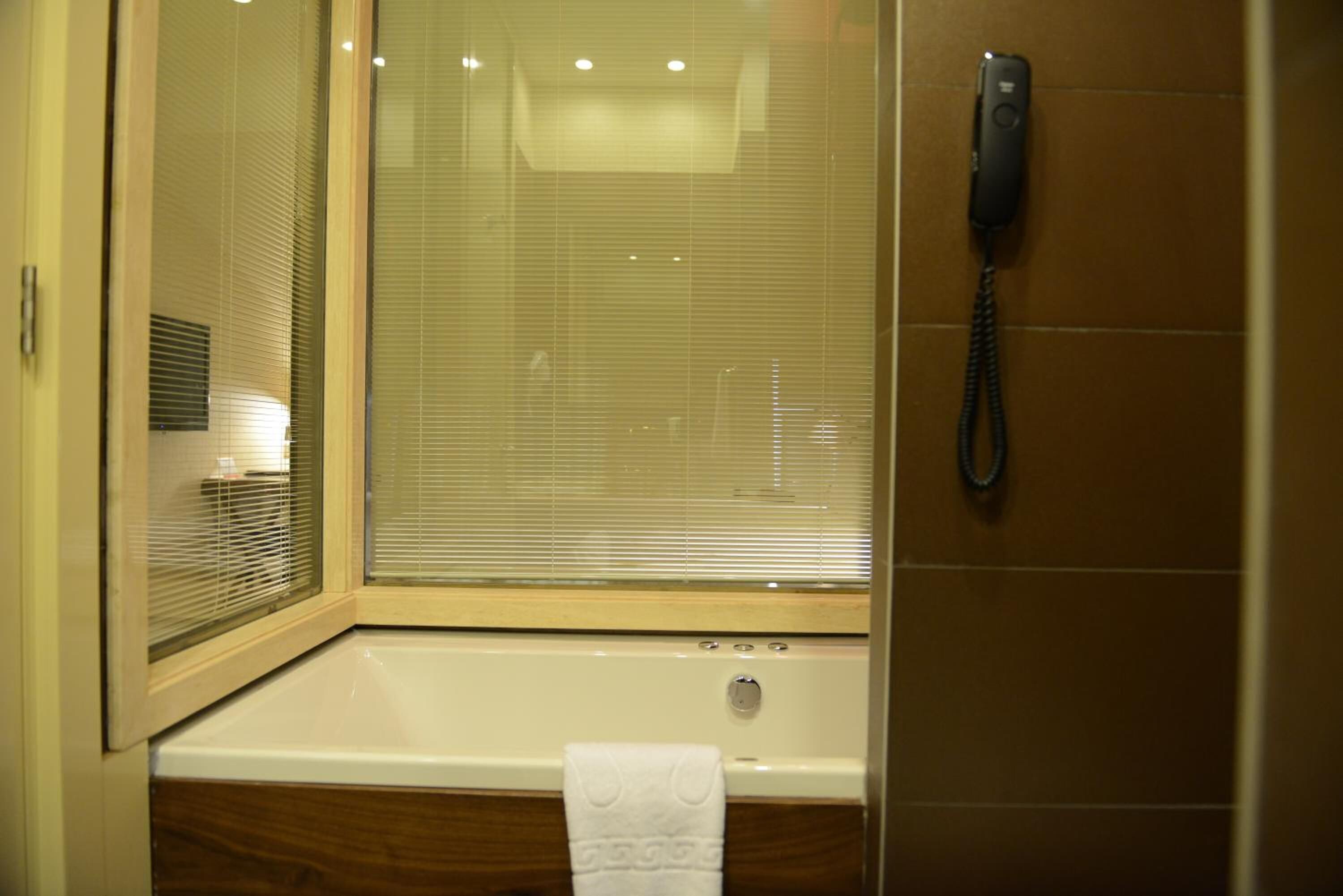 free toiletries, hair dryer, bathrobes, slippers