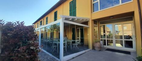 Entrada de la propiedad