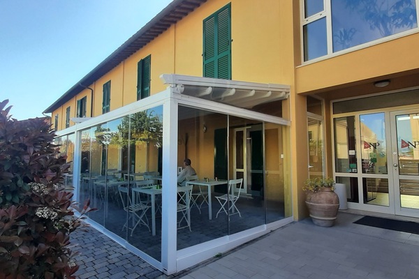 Entrada de la propiedad