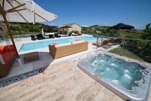Seasonal outdoor pool