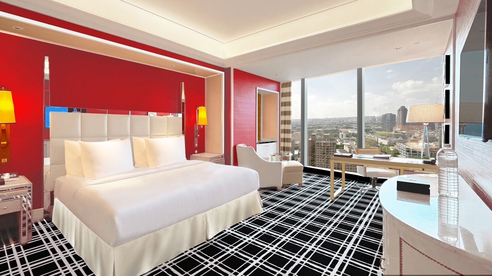 premium bedding, minibar, in-room safe, desk