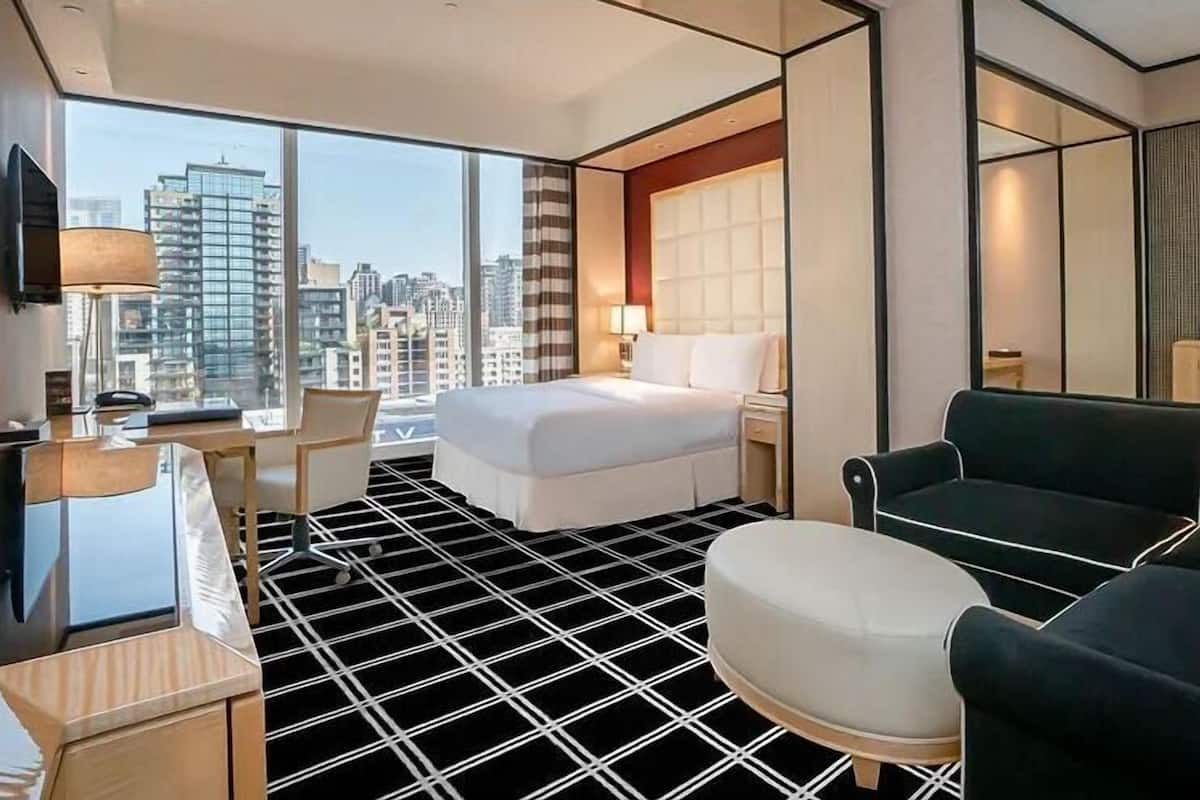 Premium bedding, minibar, in-room safe, desk