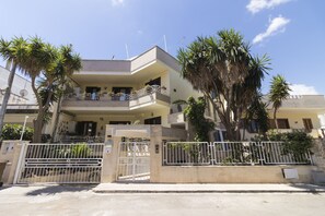 Overnatningsstedets facade