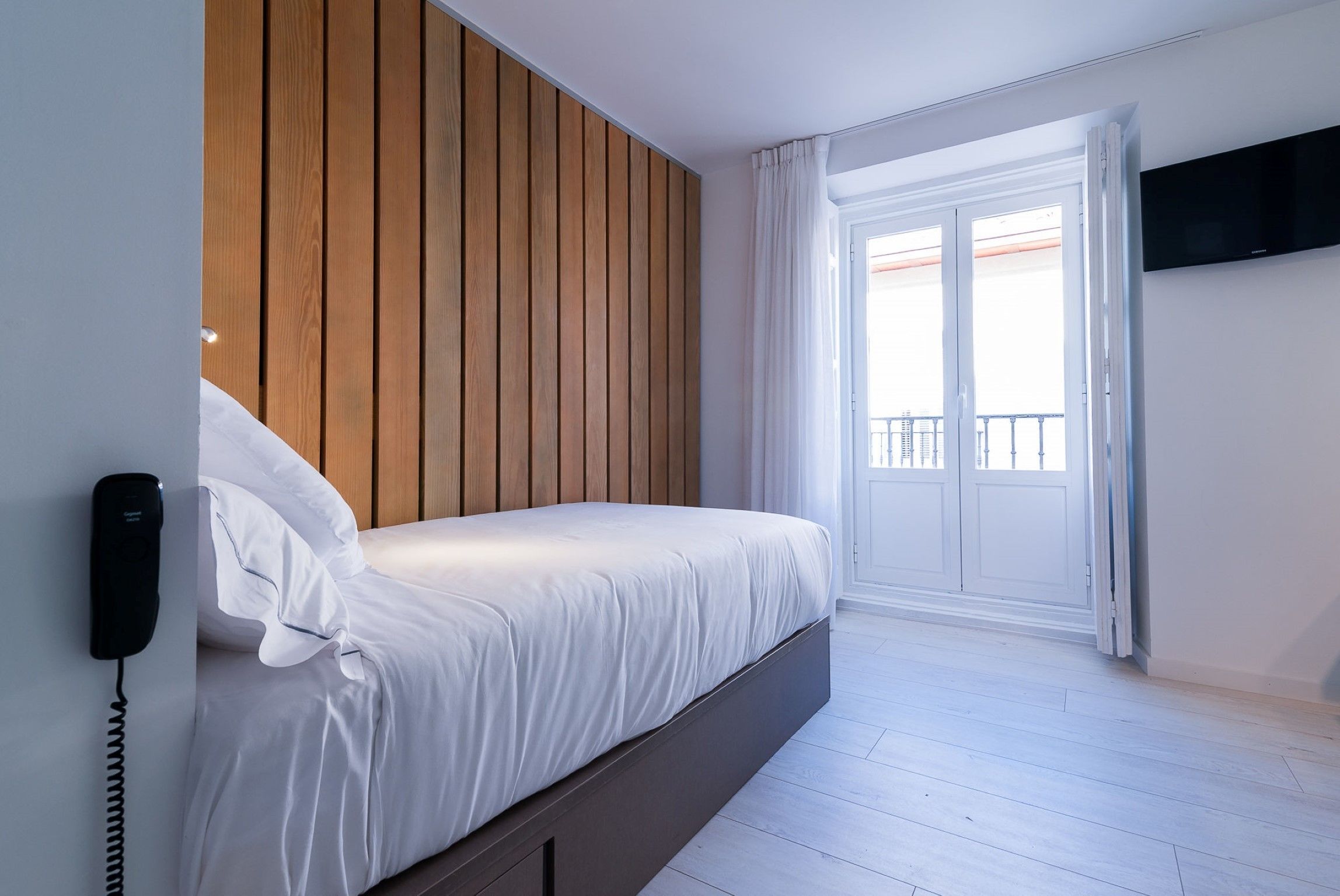 47-inch flat-screen TV with satellite channels, TV