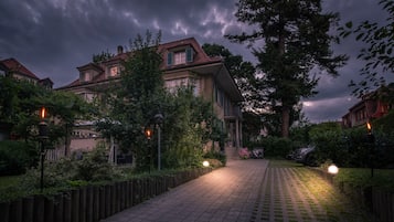 Front of property - evening/night