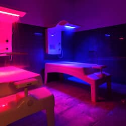 Sale per trattamenti di coppia, sauna, vasca idromassaggio, bagno turco