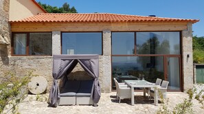 Premium-Apartment, 1 Schlafzimmer | Terrasse/Patio