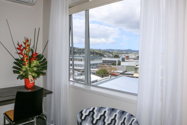 Studio, 1 kingsize bed | Uitzicht vanuit de kamer