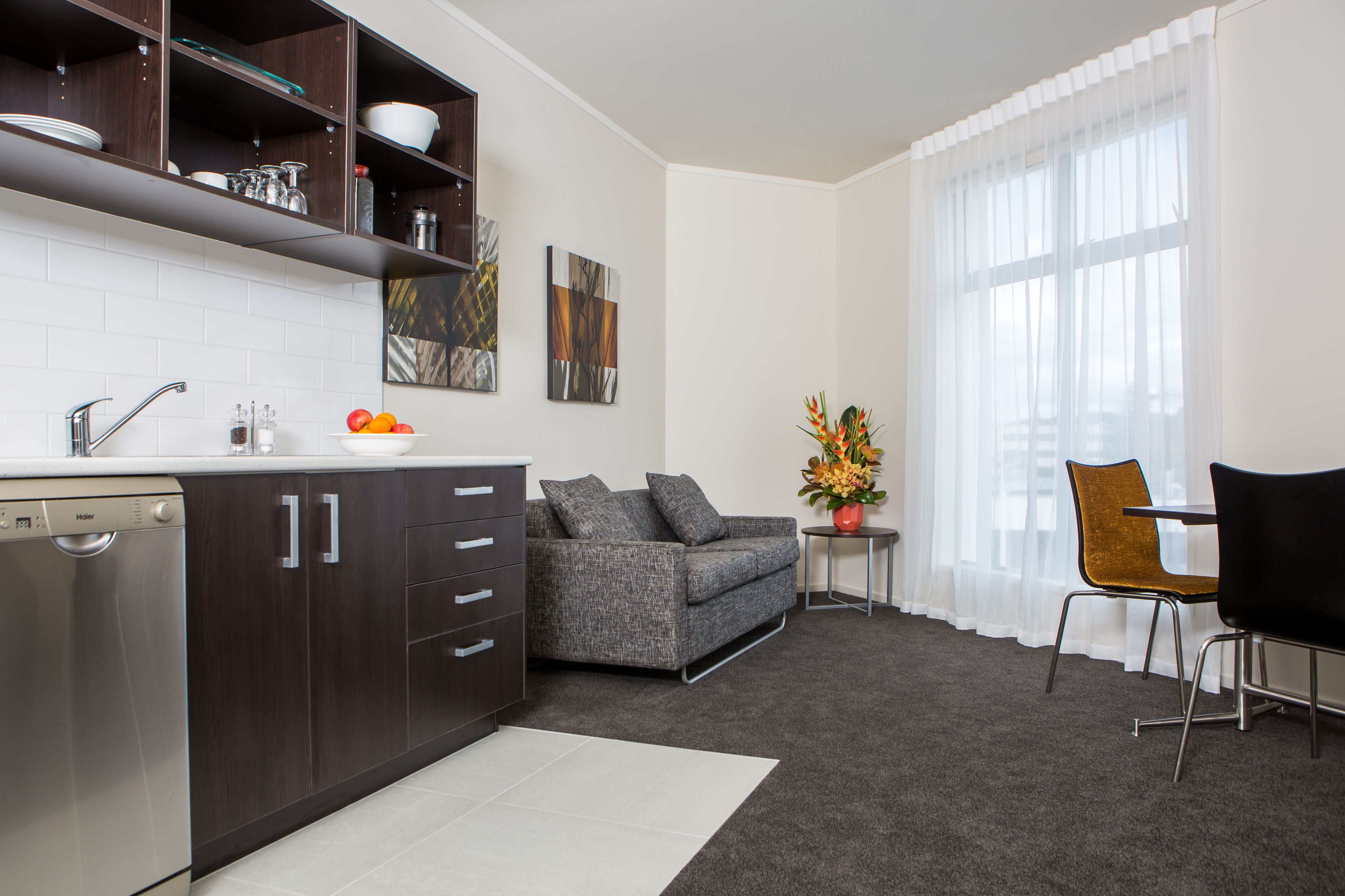 studio | private kitchenette | fridge, microwave, stovetop, coffee/tea maker