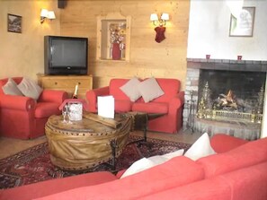 Fireplace - Les Crêtes Blanches (Val-d'Isere)