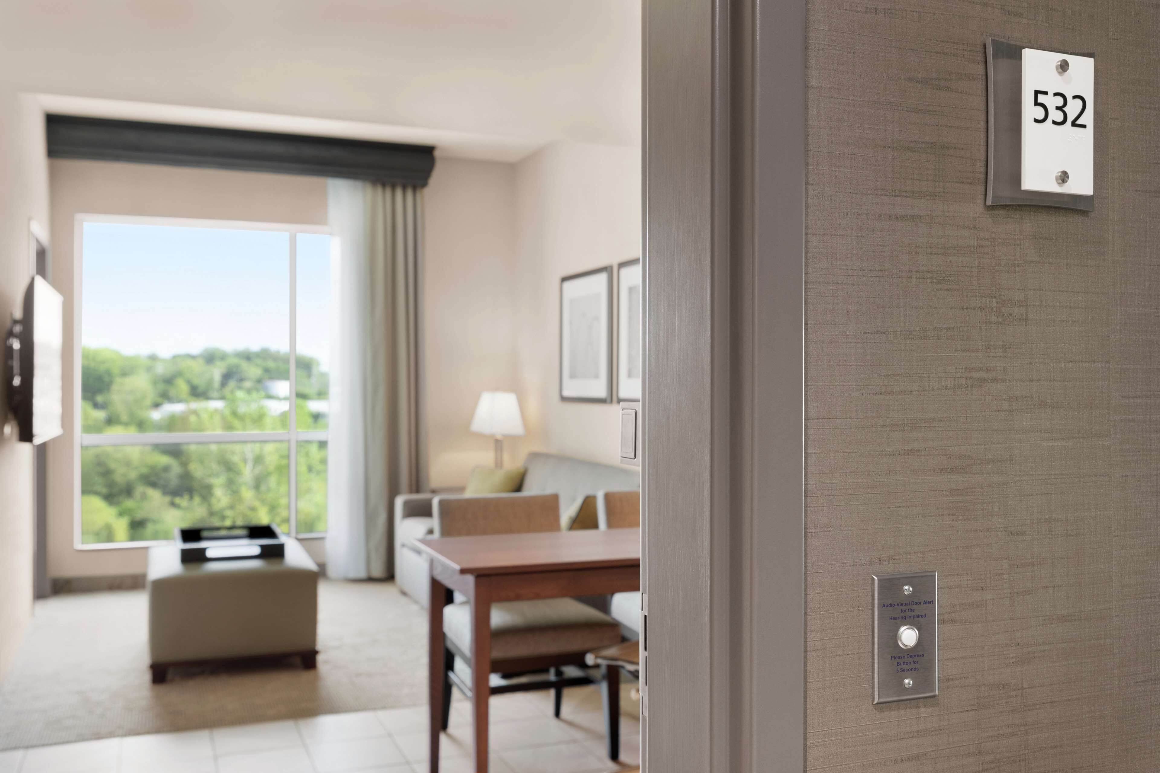 suite, 2 queen beds, accessible, non smoking | 1 bedroom, in-room safe, desk, laptop workspace