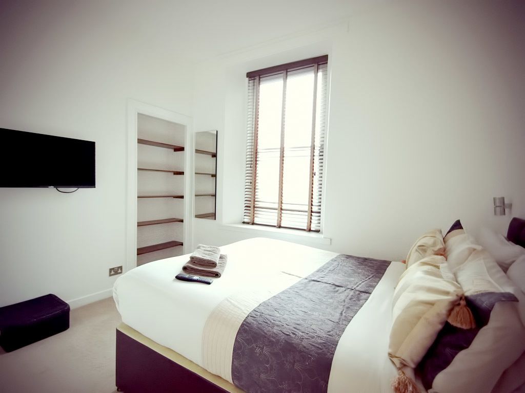 Luxury Apartment, 1 Bedroom, City View | 1 bedroom, premium bedding, in-room safe, desk