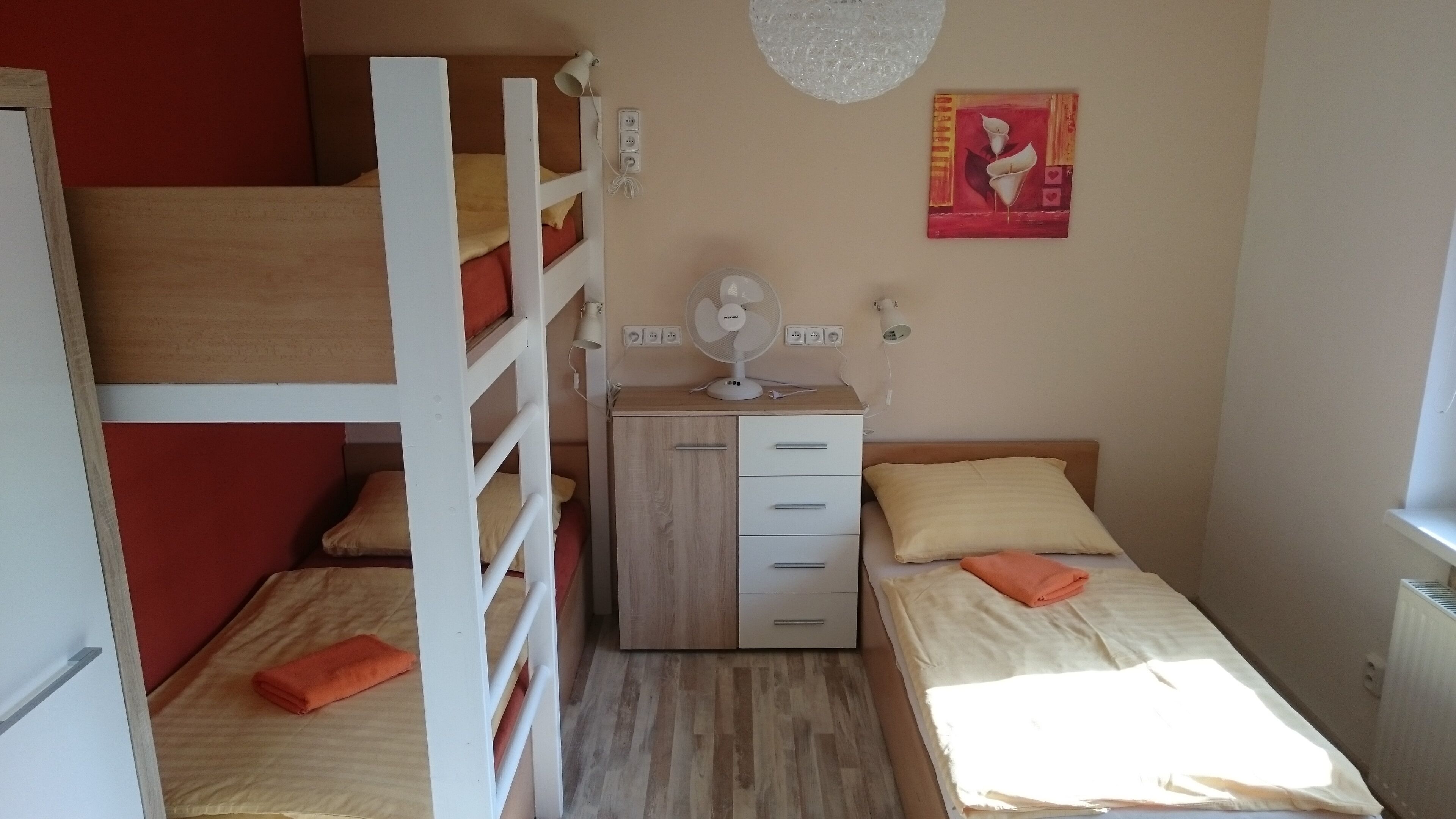 Appartement Économique, 2 chambres, terrasse (No.10) | 1 chambre, literie de qualité supérieure