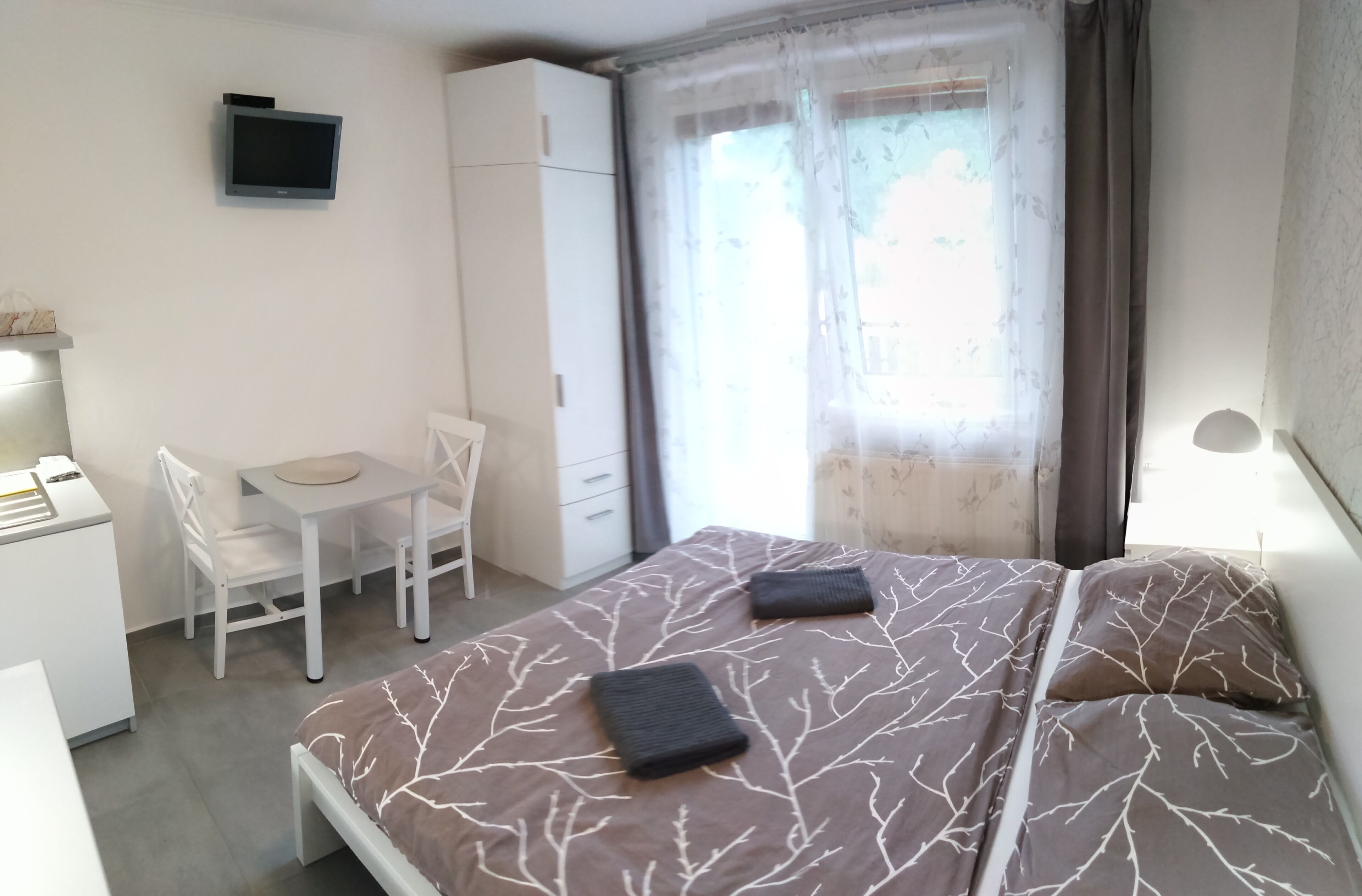 Studio Design, terrasse, vue jardin (No.4) | 1 chambre, literie de qualité supérieure