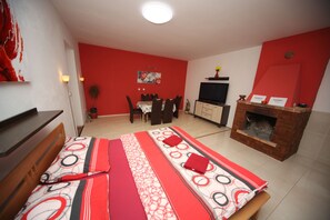 1 habitación y ropa de cama hipoalergénica 