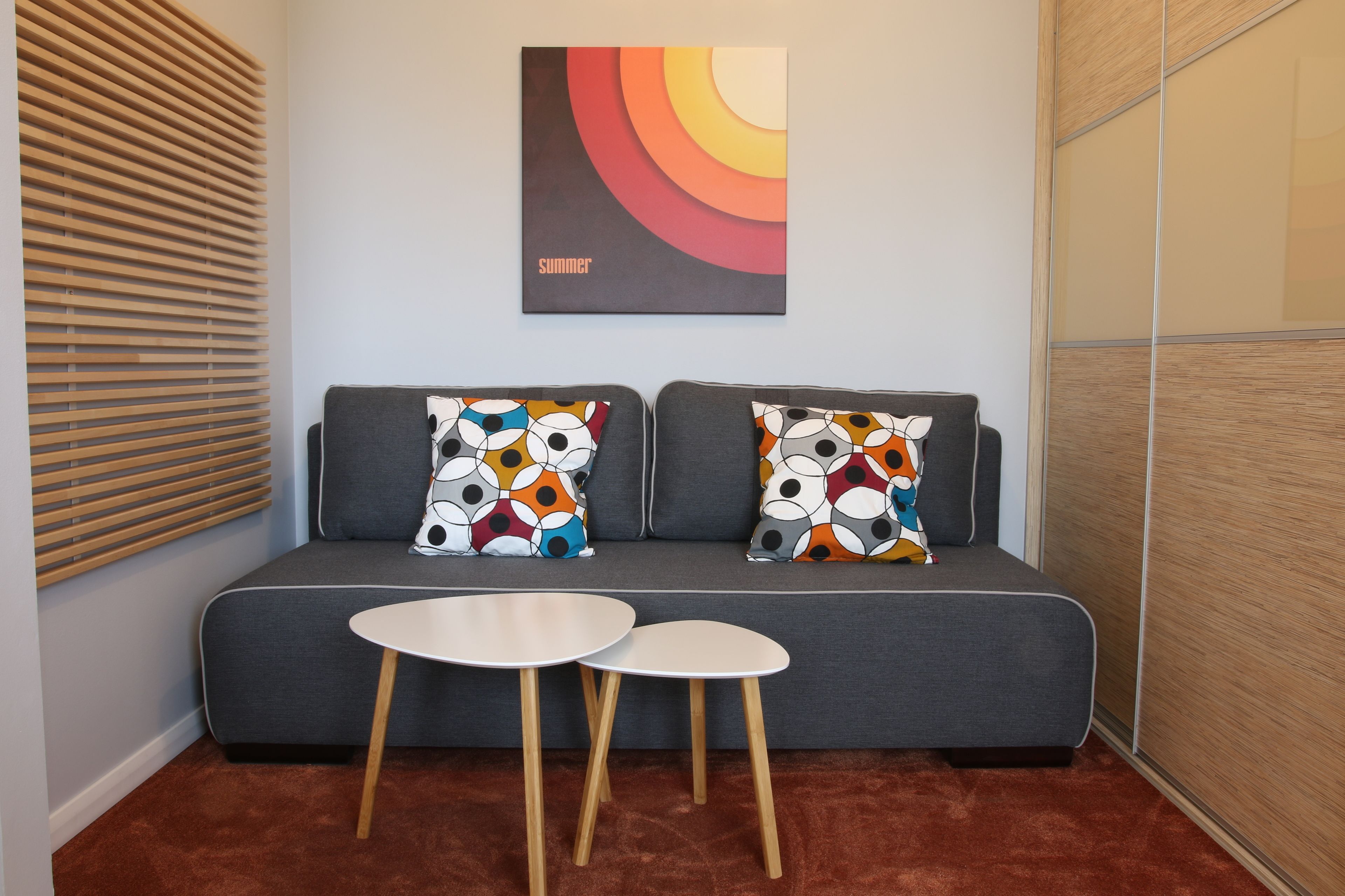 Premium-huoneisto, 1 suuri parisänky | 1 makuuhuone, työpöytä, silitysrauta/-lauta, ilmainen Wi-Fi