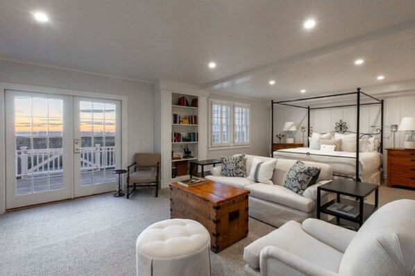 Coatue Suite - King Bed | Premium bedding, pillowtop beds, in-room safe, individually decorated - The Wauwinet (Nantucket)