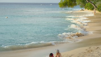 Beach nearby, white sand