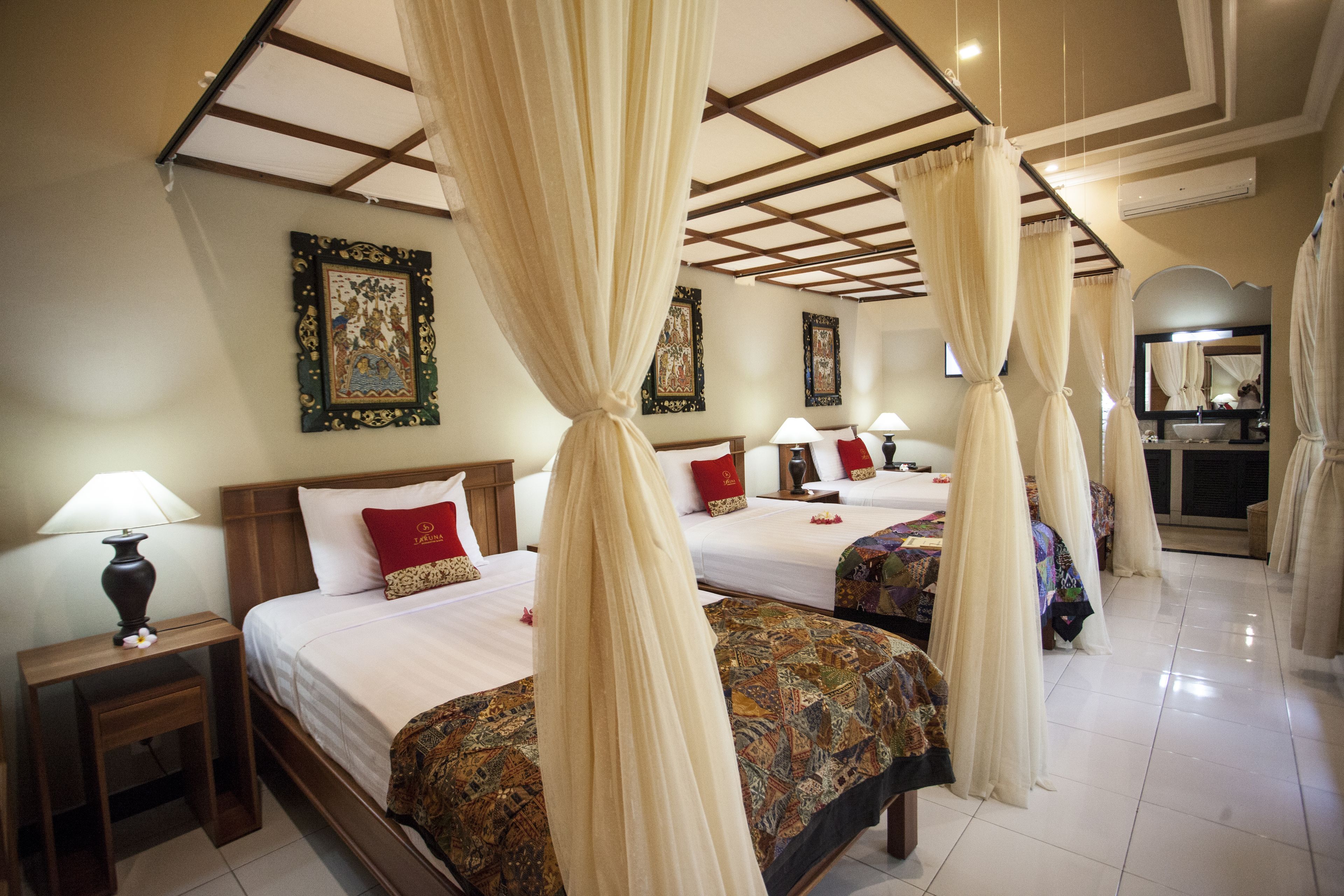 family suite, 2 bedrooms, garden view (mountain & garden view) | in-room safe, blackout curtains, free wifi, bed sheets