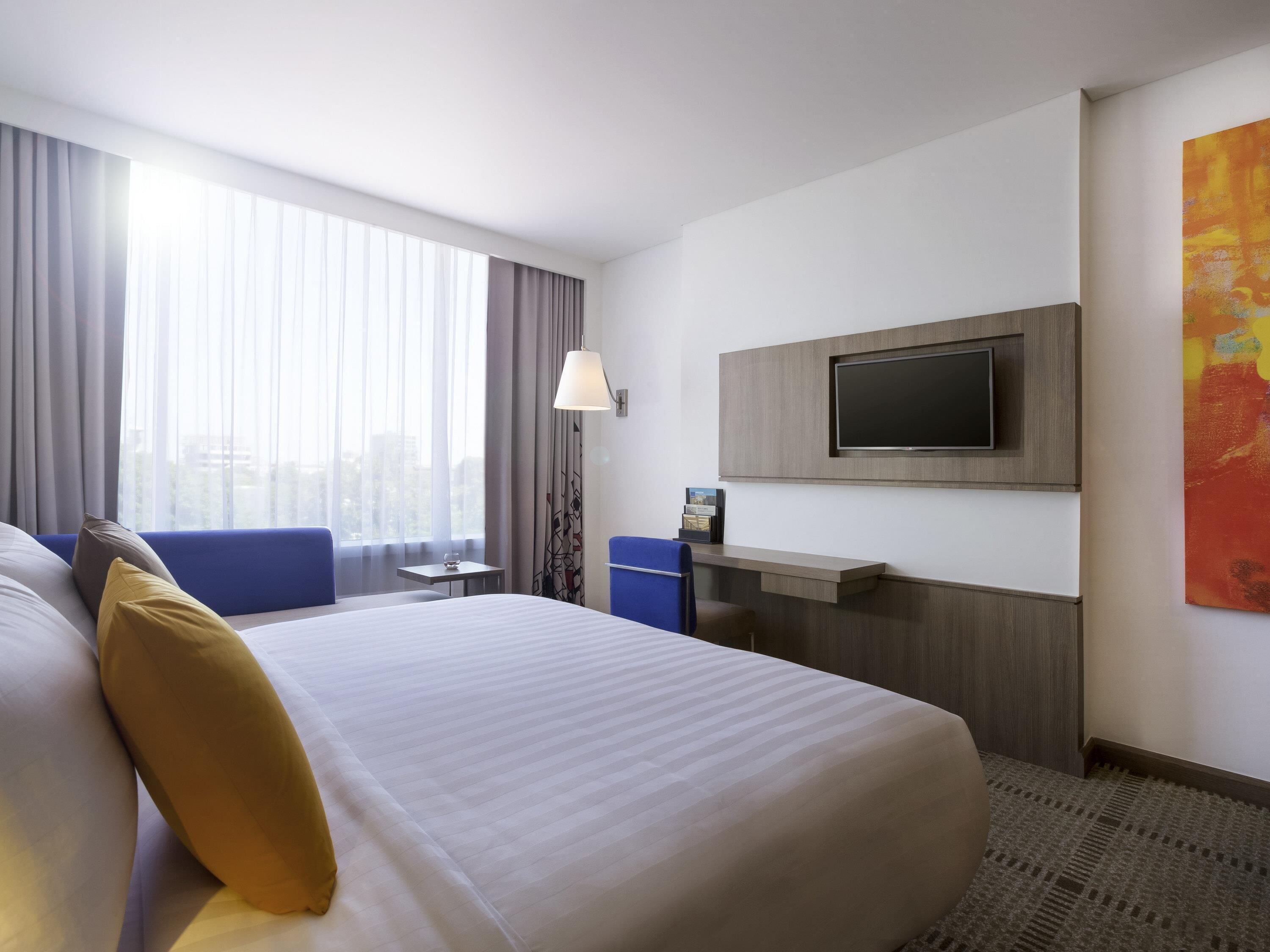 Superior kamer, 1 tweepersoonsbed | Een minibar, een kluis op de kamer, een bureau, een laptopwerkplek
