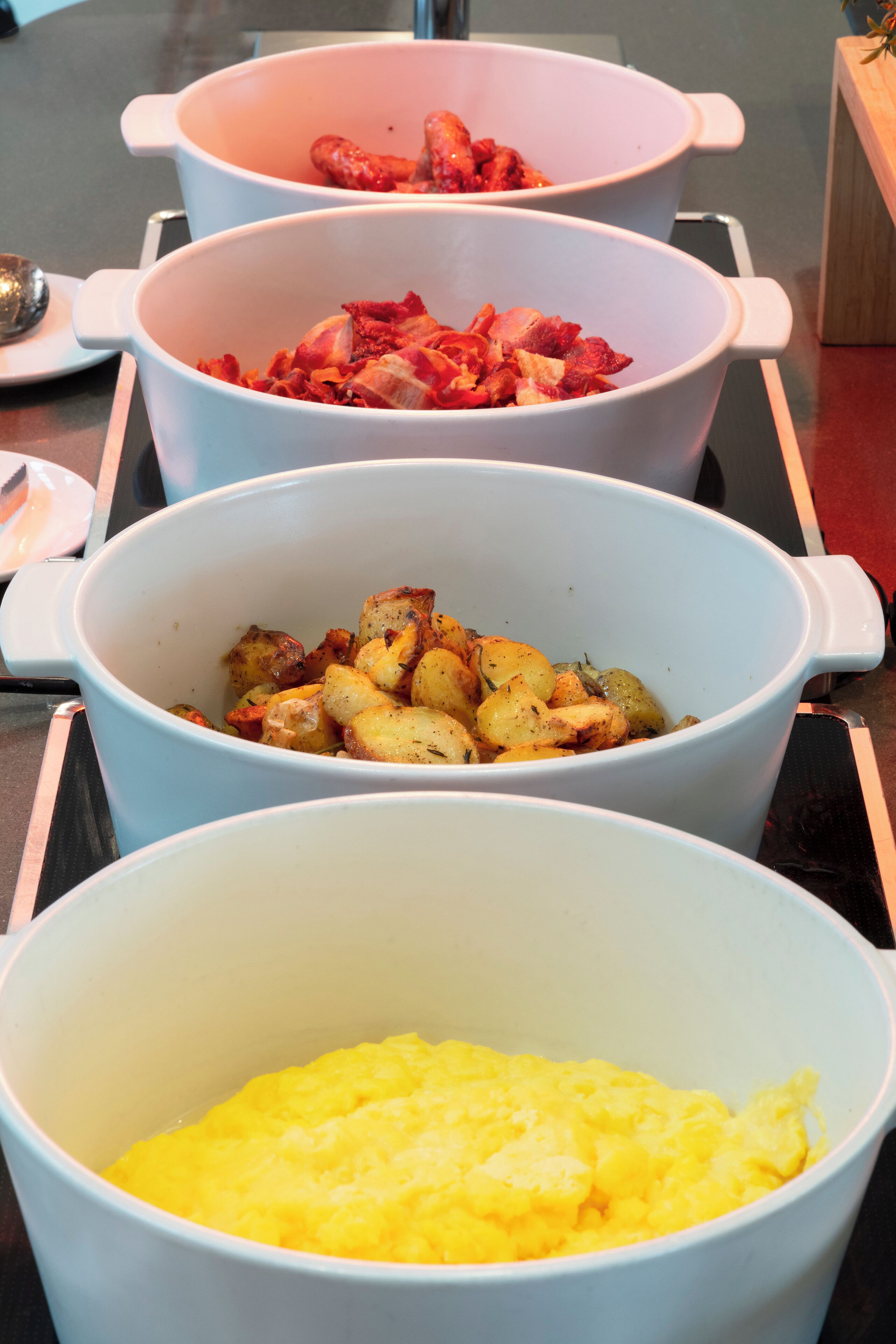Daily cooked-to-order breakfast for a fee