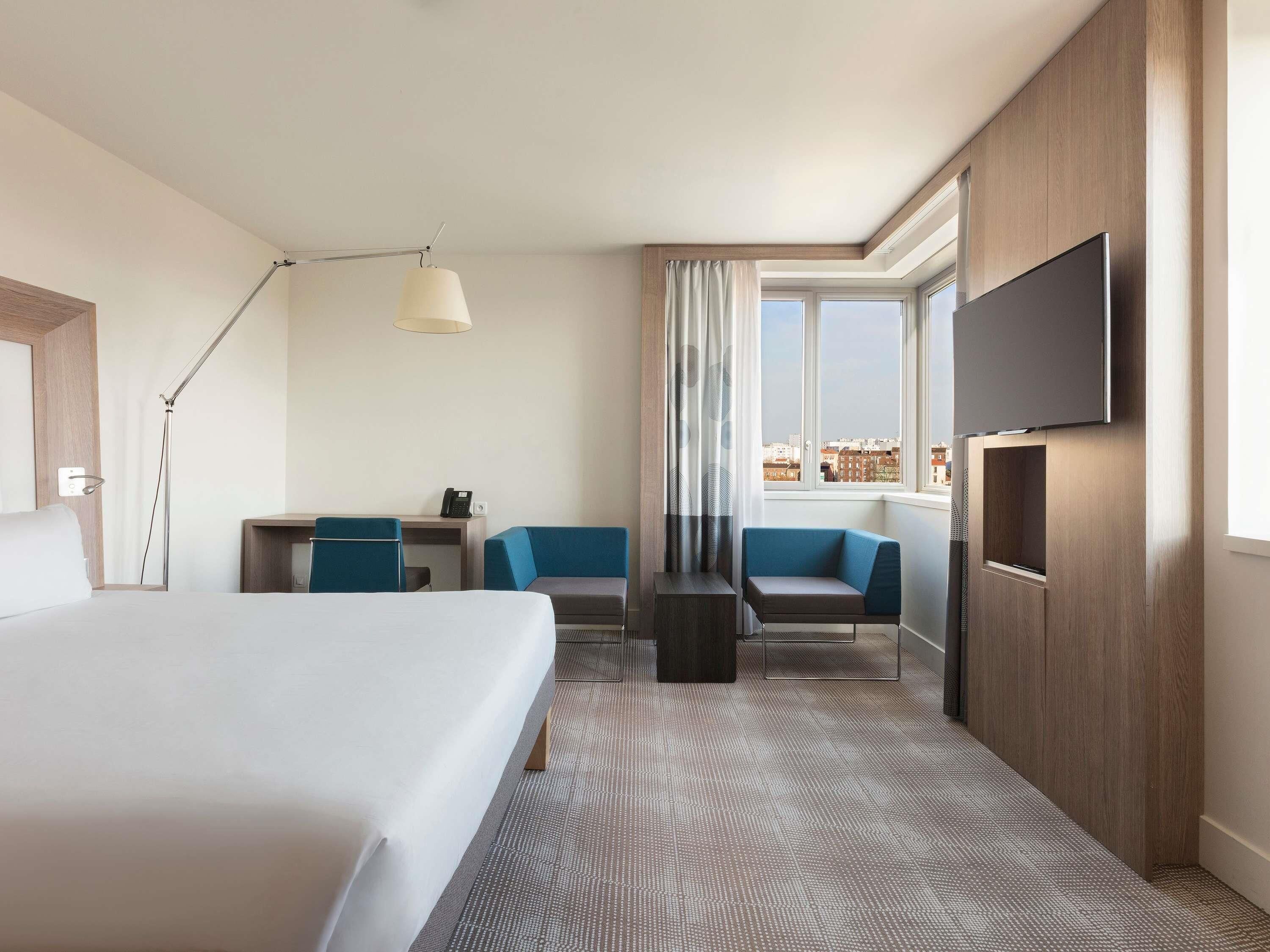 Deluxe Room, Multiple Beds (Eiffel Tower View) | Premium bedding, minibar, in-room safe, desk