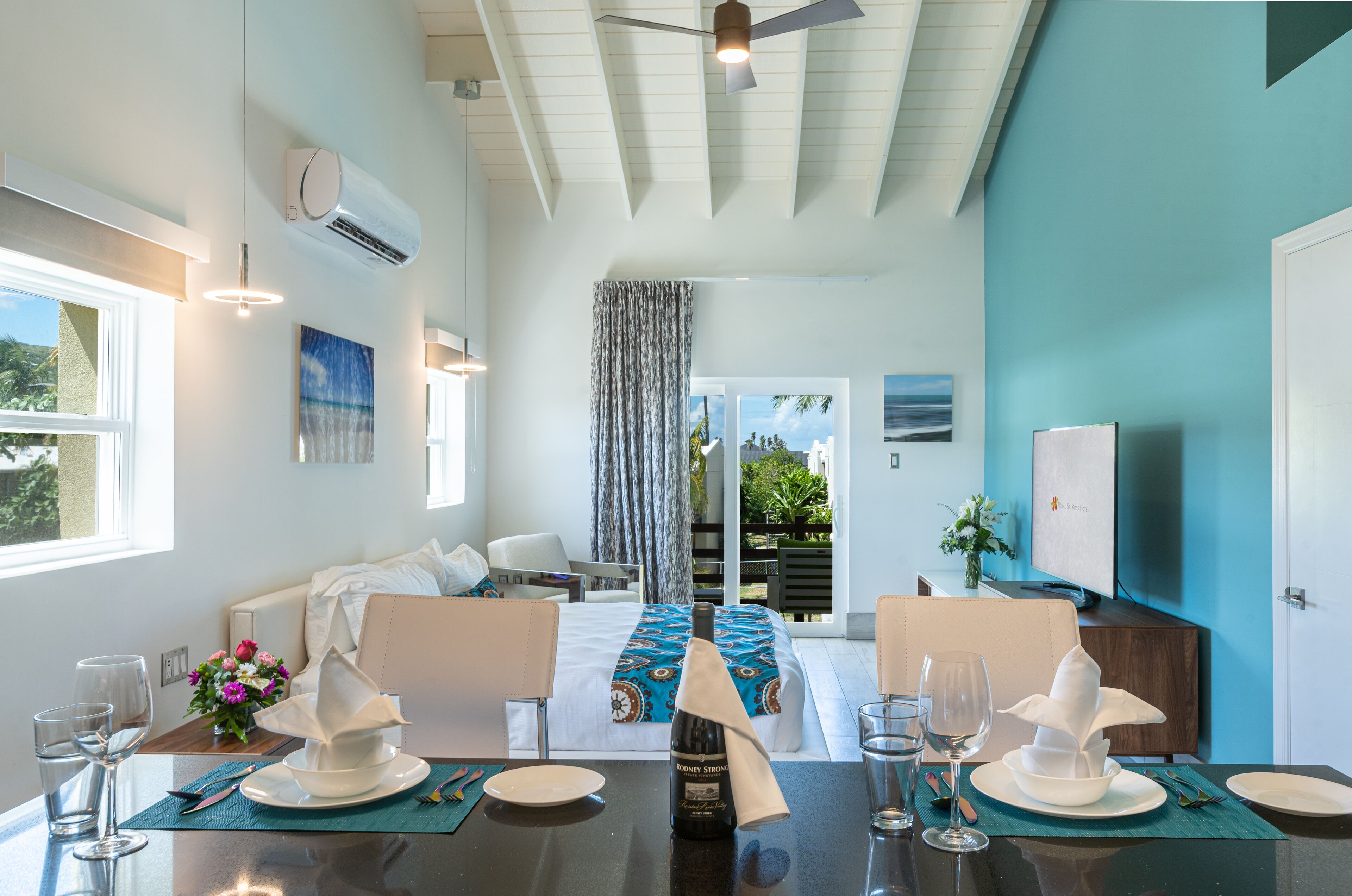 superior studio, poolside | 1 bedroom, premium bedding, in-room safe, blackout curtains