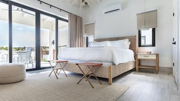 1 habitación y ropa de cama de alta calidad