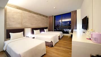 Standard Triple Room, 3 Twin Beds | Premium bedding, down comforters, in-room safe, desk