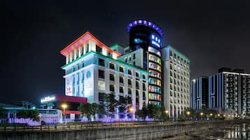 Front of property - evening/night