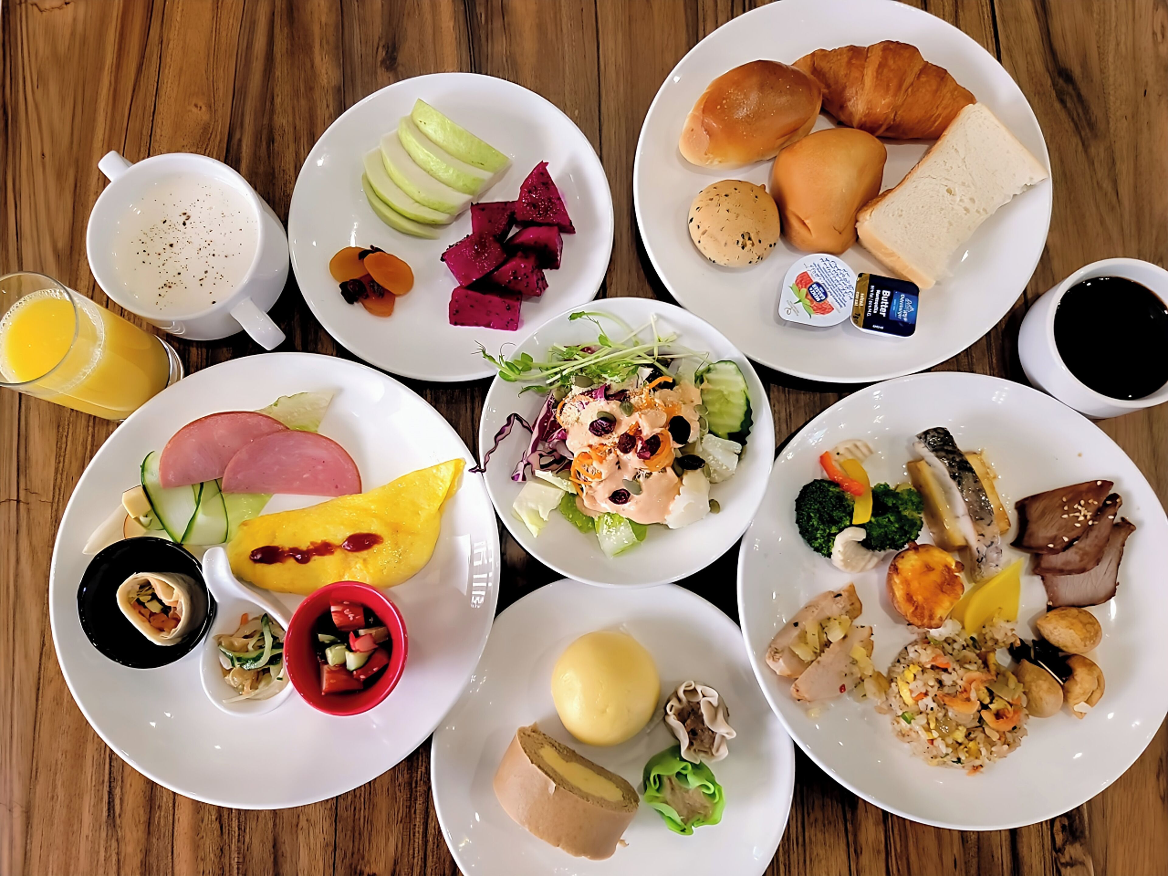 朝食スペース