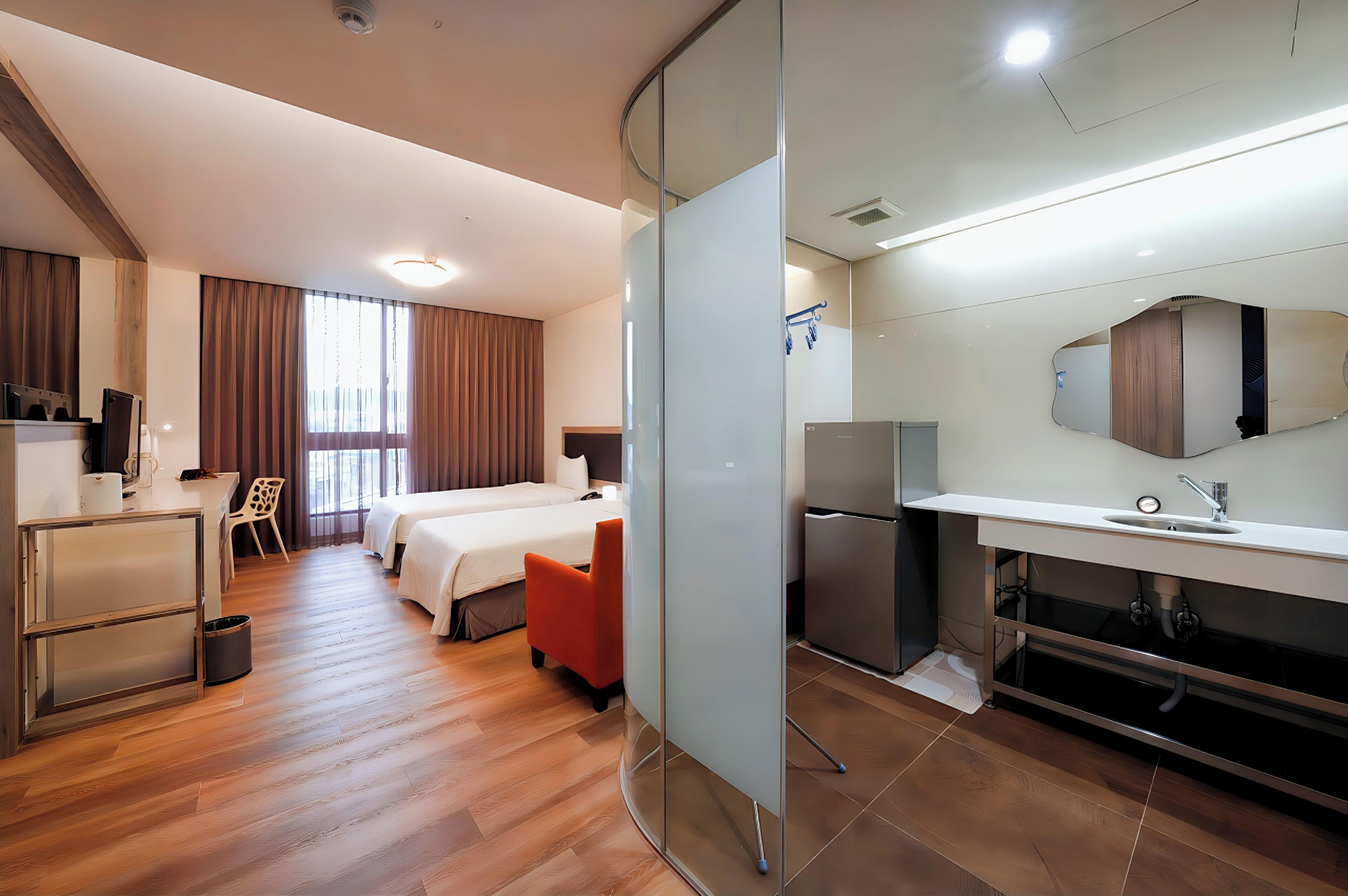 Deluxe Quadruple Room, Multiple Beds | Premium bedding, down comforters, in-room safe, desk