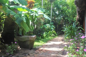 A szálláshely külső területei